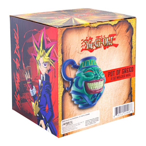 Yu-Gi-Oh! Pot Of Greed Sculpted Ceramic Mug