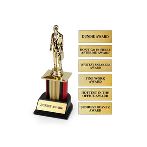 The Office Dundie Award Replica With 6 Interchangeable Plates