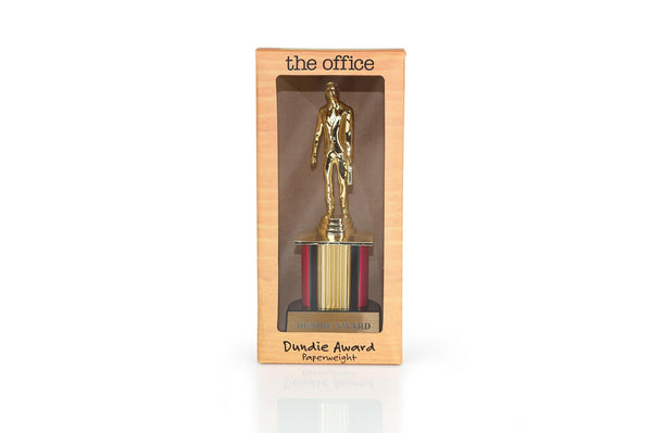 The Office Dundie Award Replica With 6 Interchangeable Plates