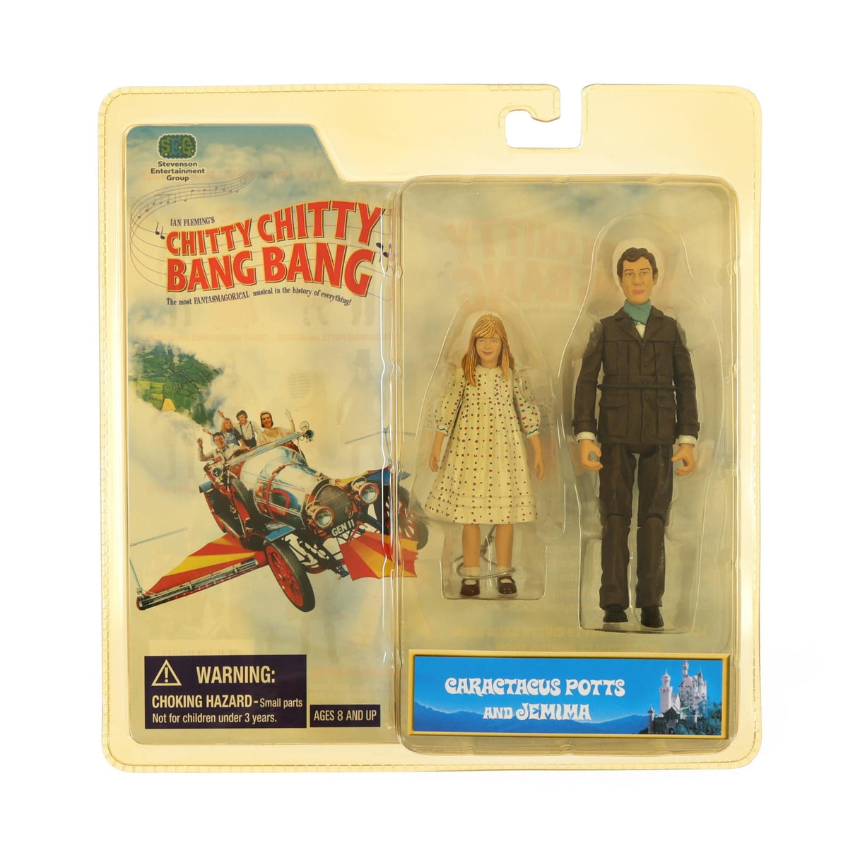 Chitty Chitty Bang Bang Two Pack Figure Caractacus Potts & Jemima