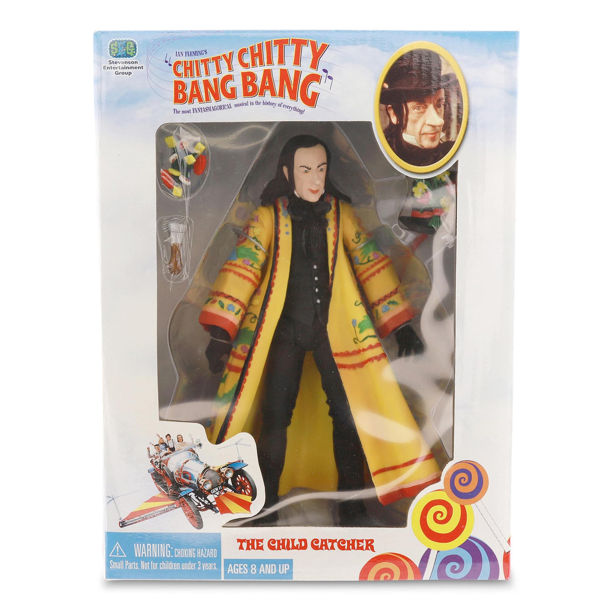 Chitty Chitty Bang Bang 8" Action Figure: Child Catcher (Colorful)