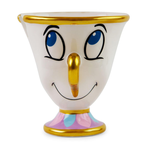 Disney Beauty And The Beast Chip Sculpted Ceramic Figural Mug