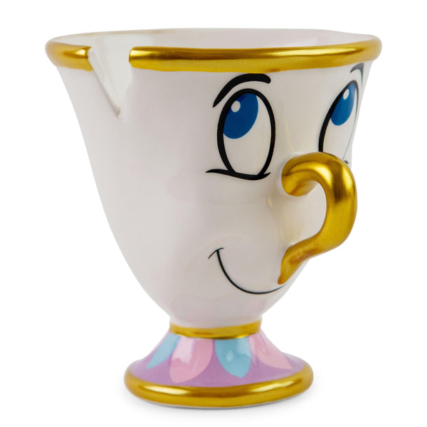 Disney Beauty And The Beast Chip Sculpted Ceramic Figural Mug