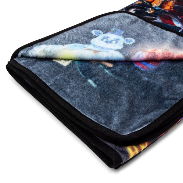 Five Nights At Freddy's Character Collage Fleece Throw Blanket