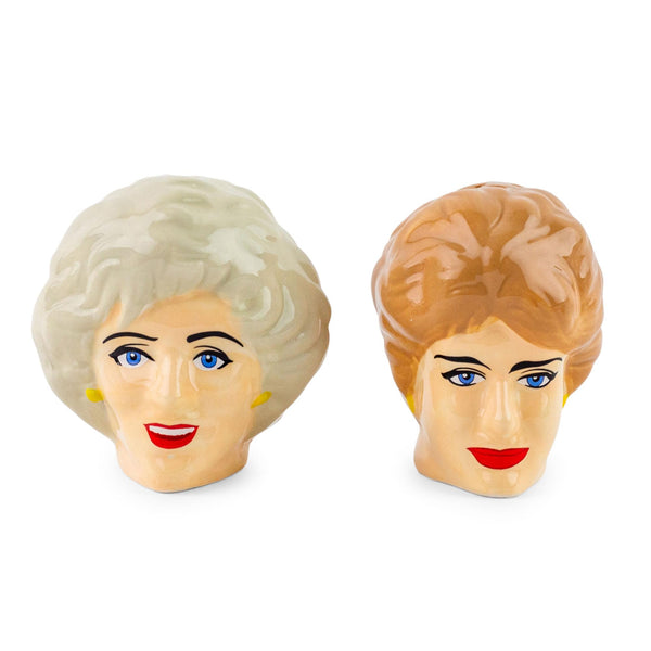 The Golden Girls Rose and Blanche Ceramic Salt and Pepper Shakers