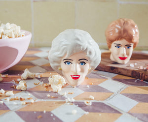 The Golden Girls Rose and Blanche Ceramic Salt and Pepper Shakers