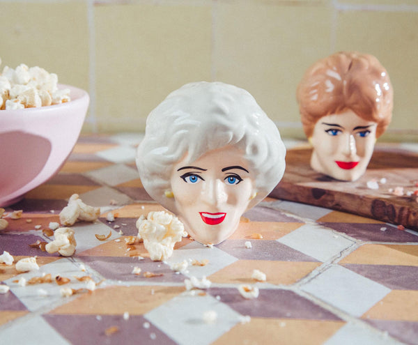 The Golden Girls Rose and Blanche Ceramic Salt and Pepper Shakers