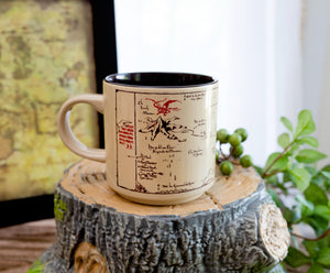 The Hobbit The Shire Map Ceramic Mug