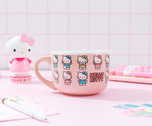 Sanrio Hello Kitty Expressions Ceramic Soup Mug