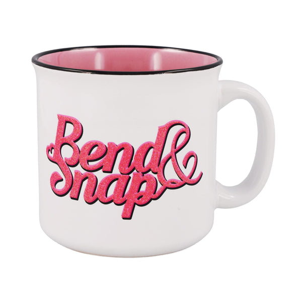 Legally Blonde "Bend and Snap" Ceramic Glitter Camper Mug