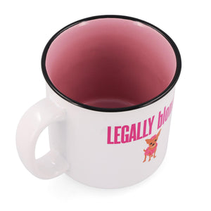 Legally Blonde "Bend and Snap" Ceramic Glitter Camper Mug