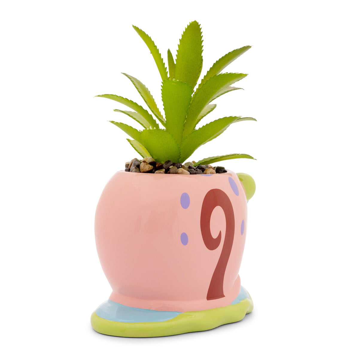 Nickelodeon SpongeBob SquarePants Gary Mini Planter With Artificial Succulent