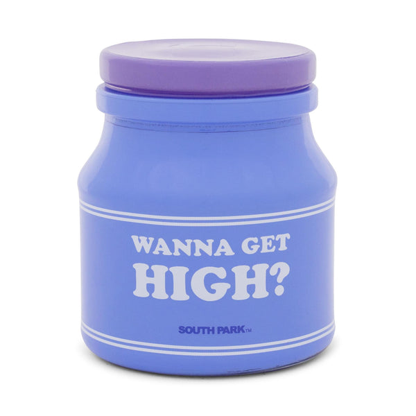 South Park Towelie "Wanna Get High?" Glass Storage Jar With Lid