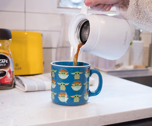 Star Wars: The Mandalorian Chibi Grogu Ceramic Camper Mug