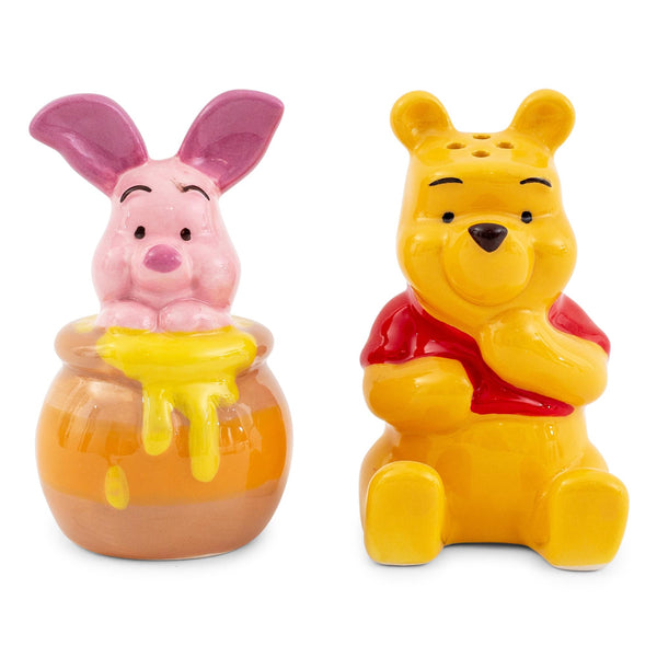 Disney Winnie The Pooh And Piglet Salt and Pepper Shakers