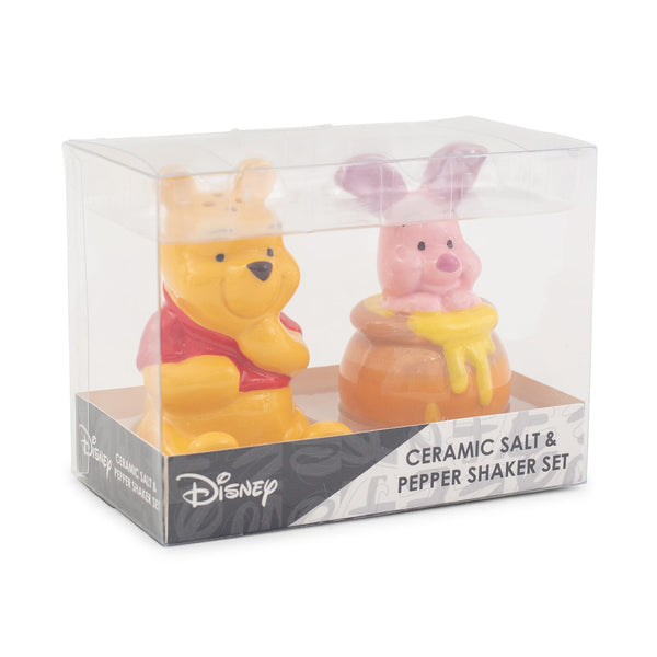 Disney Winnie The Pooh And Piglet Salt and Pepper Shakers