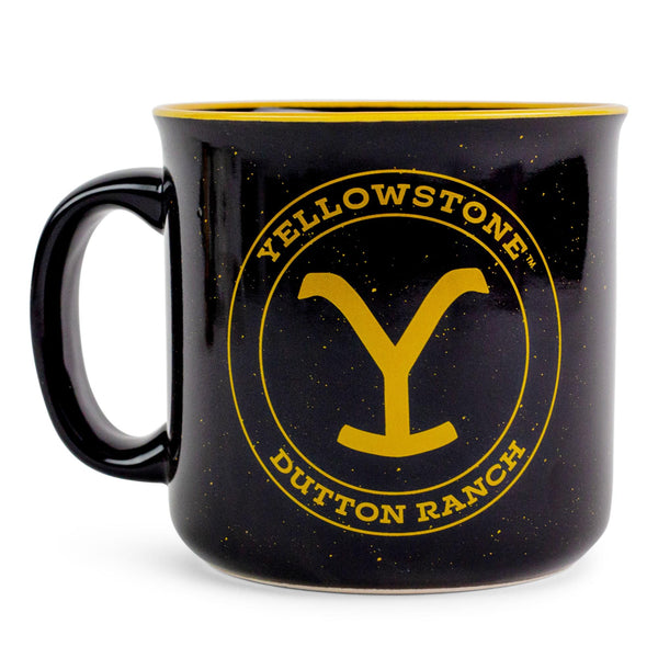 Yellowstone Dutton Ranch Ceramic Camper Mug