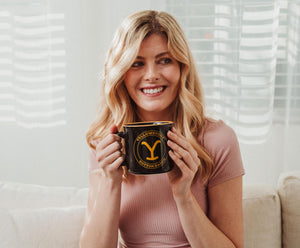 Yellowstone Dutton Ranch Ceramic Camper Mug