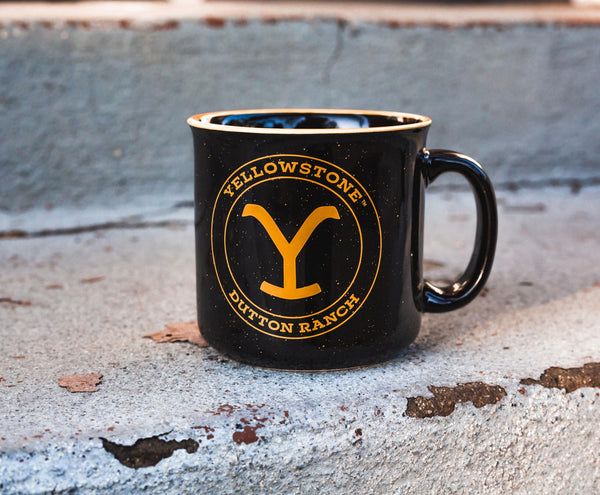 Yellowstone Dutton Ranch Ceramic Camper Mug