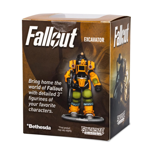 Fallout Excavator Power Armor 3-Inch Mini Figure