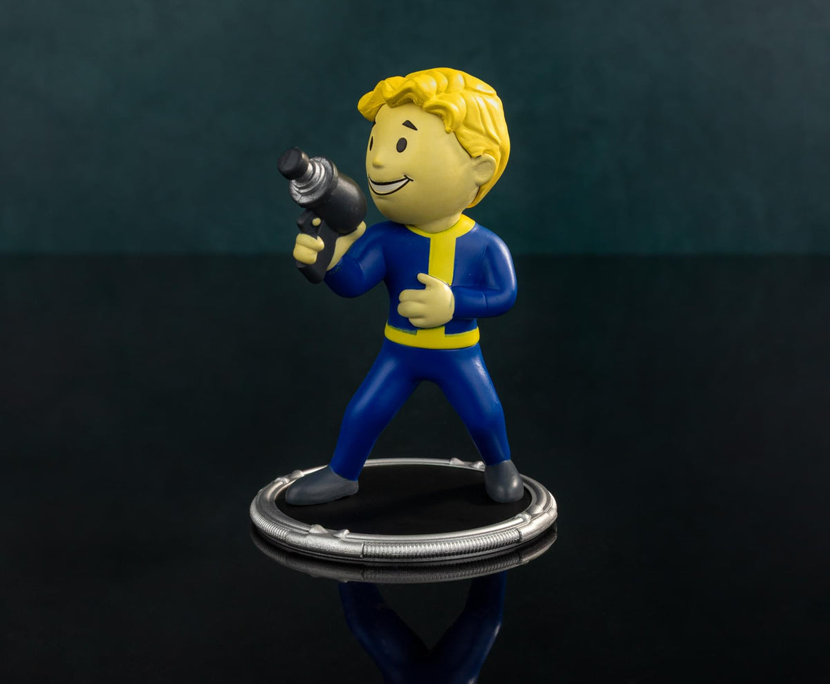 Fallout Vault Boy (Gun) 3-Inch Mini Figure
