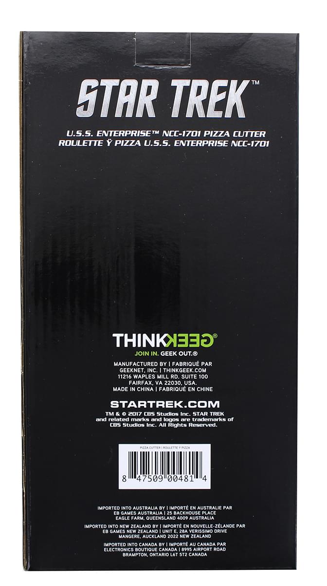 Star Trek Enterprise NCC-1701 Pizza Cutter