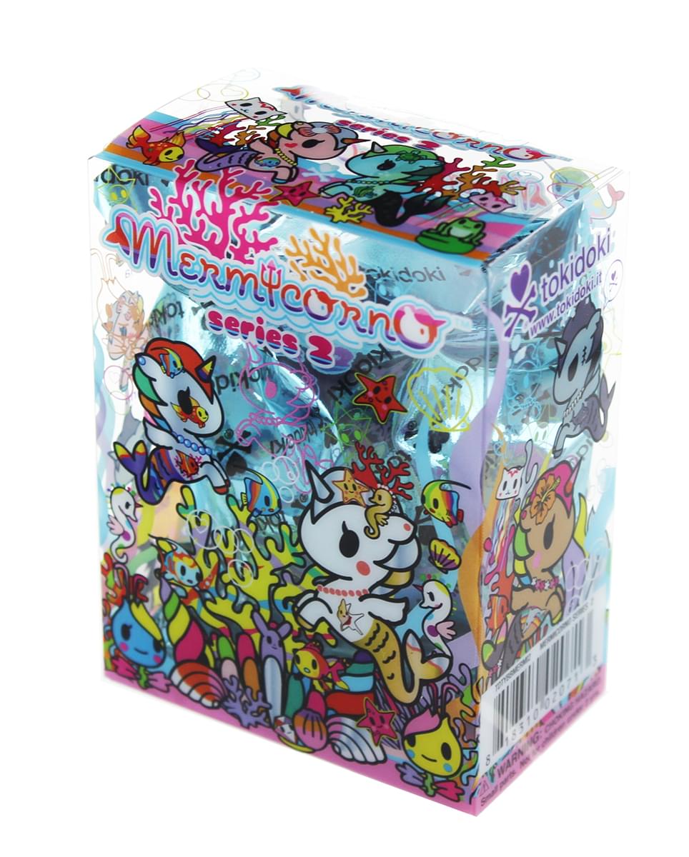 Tokidoki Mermicornos Series 2 Blind Box Mini Figure, One Random