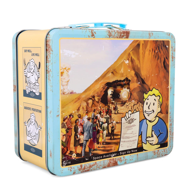 Fallout Vault-Tec "Prepare For The Future" Retro Metal Lunchbox