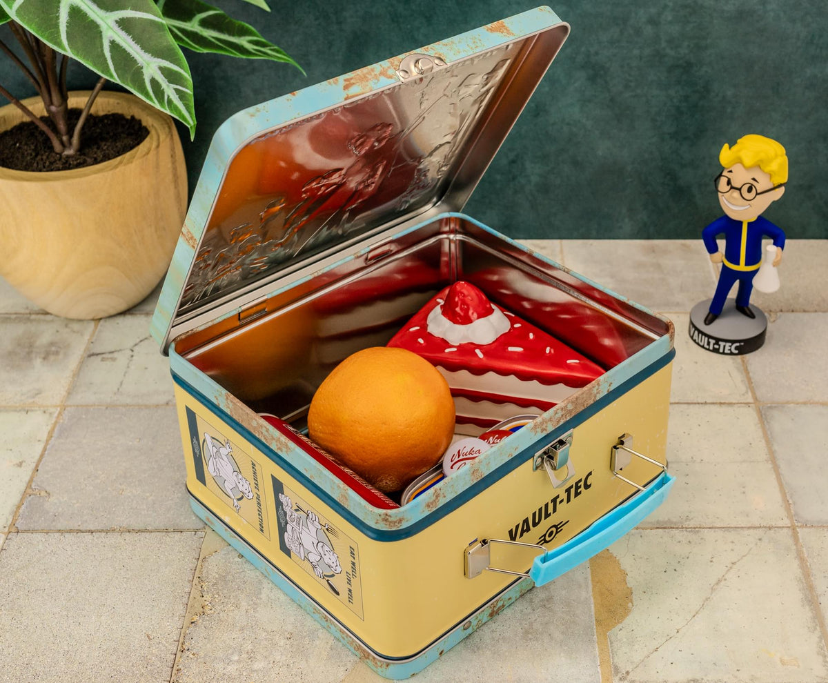 Fallout Vault-Tec "Prepare For The Future" Retro Metal Lunchbox