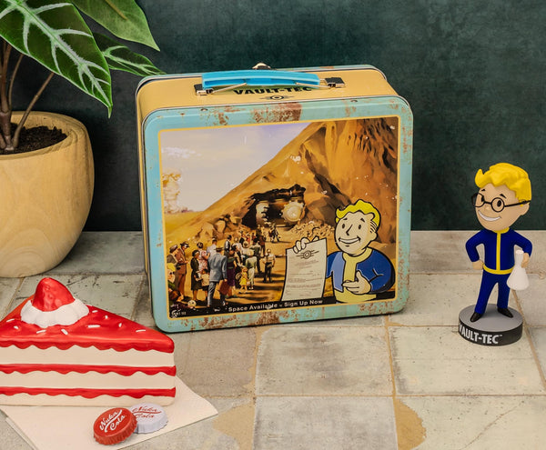 Fallout Vault-Tec "Prepare For The Future" Retro Metal Lunchbox
