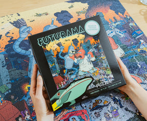 Futurama Bender vs. Zoidberg 1000-Piece Jigsaw Puzzle