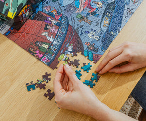 Futurama Bender vs. Zoidberg 1000-Piece Jigsaw Puzzle
