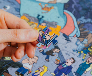 Futurama Bender vs. Zoidberg 1000-Piece Jigsaw Puzzle