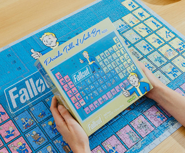 Fallout Periodic Table Of Vault Boy 1000-Piece Jigsaw Puzzle