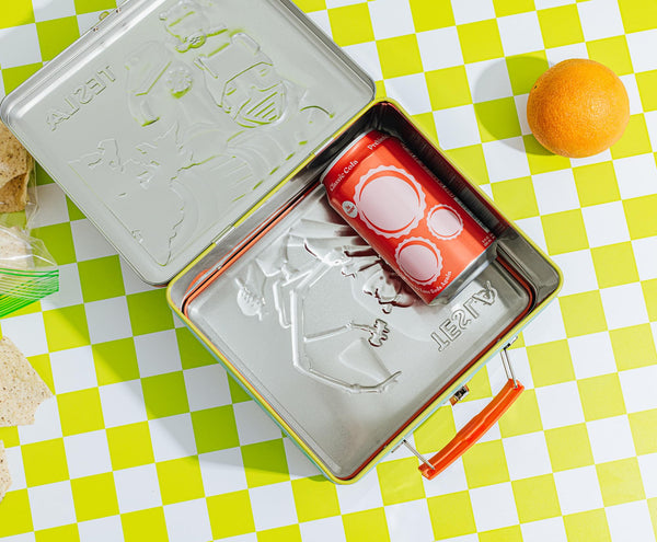Fallout Tesla Science Magazine Metal Retro Metal Lunchbox
