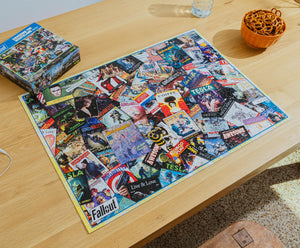 Fallout Covering The Wasteland 1000-Piece Jigsaw Puzzle