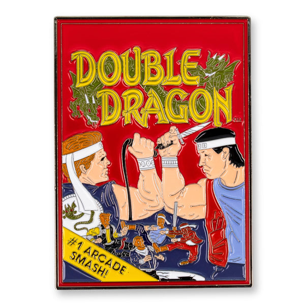 Double Dragon Limited Edition Enamel Pin