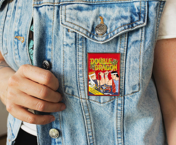 Double Dragon Limited Edition Enamel Pin