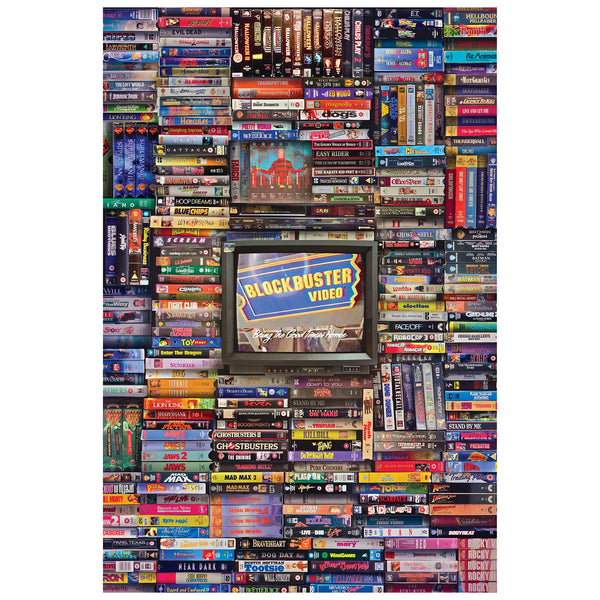 Blockbuster Era 1000-Piece Jigsaw Puzzle
