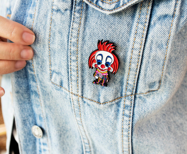 Killer Klowns from Outer Space Rudy Chibi Enamel Pin