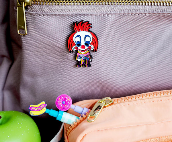 Killer Klowns from Outer Space Rudy Chibi Enamel Pin