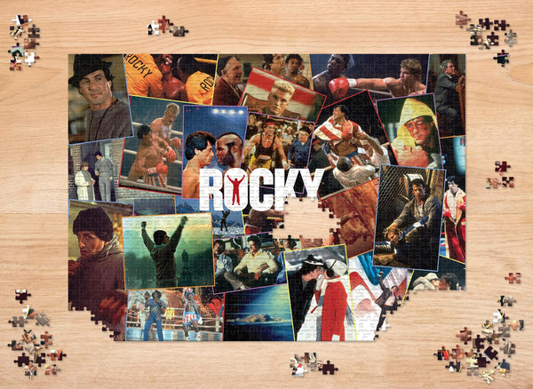 Rocky Movie Collage 1000-Piece Jigsaw Puzzle