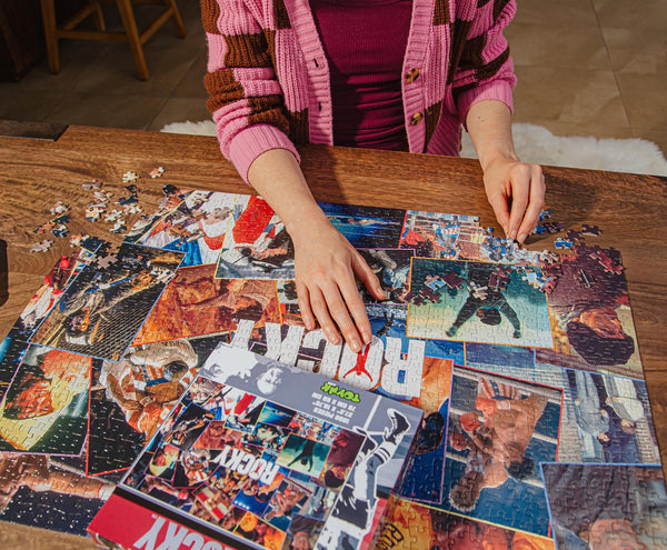 Rocky Movie Collage 1000-Piece Jigsaw Puzzle