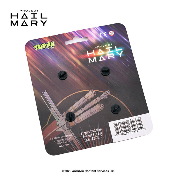 Project Hail Mary 4-Piece Enamel Pin Set