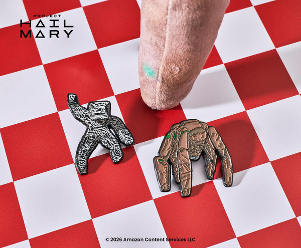 Project Hail Mary 4-Piece Enamel Pin Set