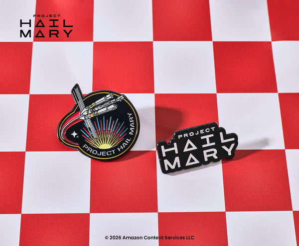 Project Hail Mary 4-Piece Enamel Pin Set