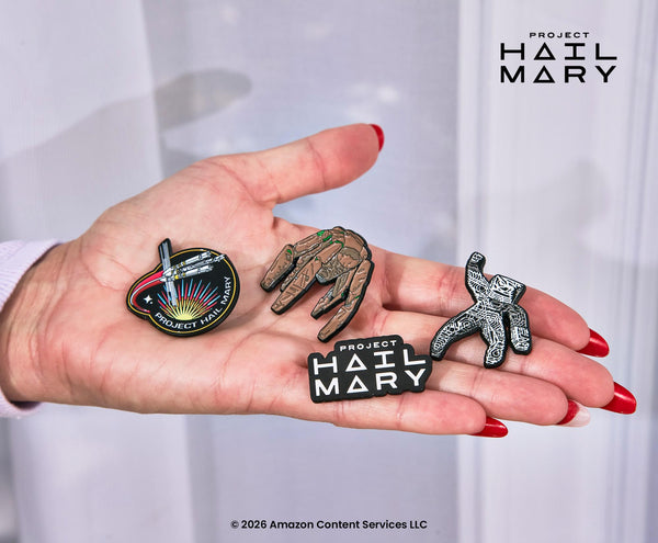 Project Hail Mary 4-Piece Enamel Pin Set