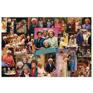 Golden Girls Collage '80s Puzzle For Adults And Kids