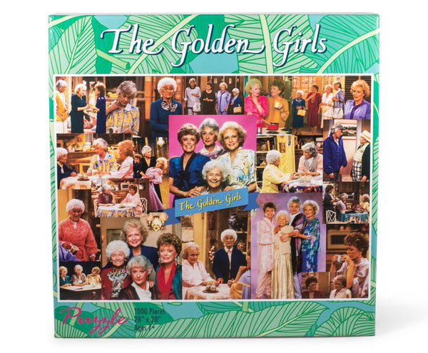 Golden Girls Collage '80s Puzzle For Adults And Kids