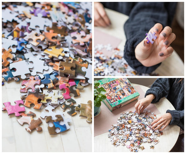 Golden Girls Collage '80s Puzzle For Adults And Kids